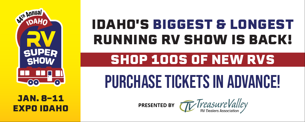 44th Annual Idaho RV SuperShow and Sale_January 8-11, 2026